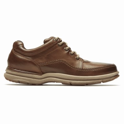 Tênis Rockport World Tour Classic Homem Marrom PT-60174